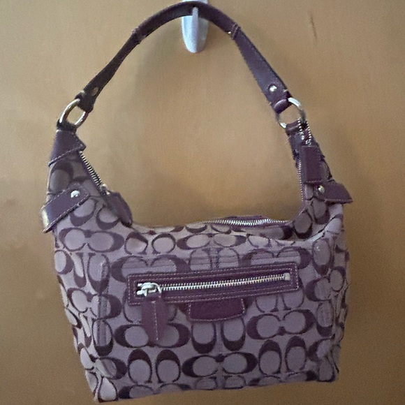Coach Signature Hobo Bag - Picture 2 of 5